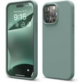 thumbnail image 1 of Dteck for iPhone 15 Pro Max Case, Liquid Silicone Case for iPhone 15 Pro Max, Shockproof Slim Phone Cover with Anti-Scratch Soft Microfiber Lining 6.7 Inch,Green, 1 of 4