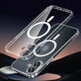 thumbnail image 1 of Dteck for iPhone 16 Case Compatible with MagSafe, Scratch-Resistant Hard PC Crystal Clear Phone Case with All-Inclusive Camera Lens Protector for iPhone 16,Clear, 1 of 6
