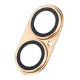 thumbnail image 1 of Dteck for iPhone 16 Plus Camera Lens Protector, Military Grade Shatterproof Strong Adsorption Metal Aluminum Alloy Tempered Glass Camera Screen Protector for iPhone 16 Plus,Gold, 1 of 3