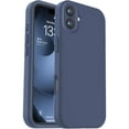 thumbnail image 1 of Dteck for iPhone 16 Plus Case Compatible with MagSafe, Liquid Silicone [Soft Anti-Scratch Microfiber Lining] Shockproof Phone Case for iPhone 16 Plus 6.7 inch,Deep Blue, 1 of 6