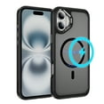 thumbnail image 1 of Dteck for iPhone 16 Plus Case with Magnetic, Compatible with MagSafe, Military Drop Protection Slim Translucent Matte Shockproof with Anti-Fingerprint Phone Case,Black, 1 of 8