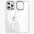 thumbnail image 1 of Dteck for iPhone 16 Pro Max Case, Compatible with MagSafe, Shockproof Military-Grade Protection, Transparent Magnetic Phone Case for iPhone 16 Pro Max,Clear, 1 of 6