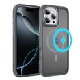 thumbnail image 1 of Dteck for iPhone 16 Pro Max Case with Magnetic, Compatible with MagSafe, Military Drop Protection Slim Translucent Matte Shockproof with Anti-Fingerprint Phone Case,Gray, 1 of 8