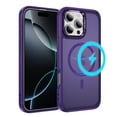 thumbnail image 1 of Dteck for iPhone 16 Pro Max Case with Magnetic, Compatible with MagSafe, Military Drop Protection Slim Translucent Matte Shockproof with Anti-Fingerprint Phone Case,Purple, 1 of 8