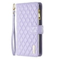 thumbnail image 1 of Dteck for iPhone 16 Pro Max Wallet Case with Card Holder, Sturdy PU Leather Case for Women Men Magnetic Flip Zipper Wristlet Strap Kickstand Phone Case for iPhone 16 Pro Max,Purple, 1 of 5
