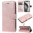 thumbnail image 1 of Dteck for iPhone 16 Pro Max Wallet Case, Magnetic PU Leather Flip Folio Case with Card Holders RFID Blocking Kickstand Shockproof TPU Inner Shell Phone Cover 2024, Rosegold, 1 of 7