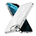 thumbnail image 1 of Dteck for iPhone 16E Case, Compatible with MagSafe, Anti-Yellowing Military-Grade Protection Shockproof Slim Magnetic Phone Sleeve for iPhone 16e 6.1" 2025,Clear, 1 of 7