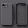 thumbnail image 1 of Dteck for iPhone 16e Case with Lanyard, Compatible with Mag-Safe, Upgraded Liquid Silicone with Camera Protection Soft Anti-Scratch Microfiber Lining Phone Case for iPhone 16e 6.1",Gray, 1 of 8