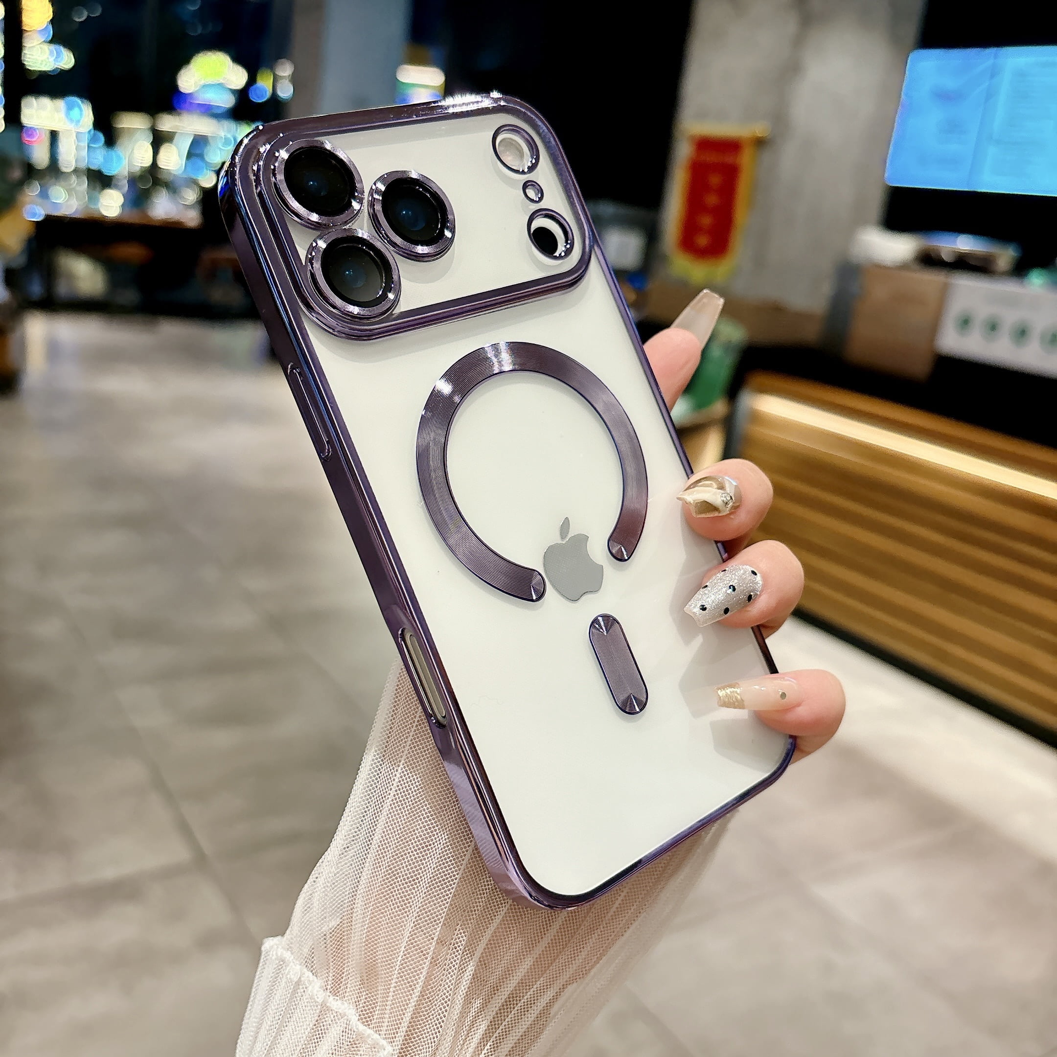 Dteck for iPhone 17 Pro Max Mangetic Case, Shockproof Camera Lens Dteck for iPhone 17 Pro Max Mangetic Case, Shockproof Camera Lens