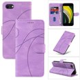 thumbnail image 1 of Dteck for iPhone 7 Plus / 8 Plus Wallet Case Premium PU Leather Flip Folio Card Holders Kickstand Book Folding Case with Detachable Wrist Strap Shockproof Protective Cover, purple, 1 of 1