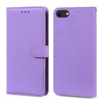 thumbnail image 1 of Dteck iPhone 7 Solid Color Wallet Case,PU Premium Leather Flip Kickstand Ultra-Slim Cover for iPhone for iPhone 7/ 8 / SE 2020 4.7 inch,Lightpurple, 1 of 8