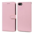 thumbnail image 1 of Dteck iPhone 7 Solid Color Wallet Case,PU Premium Leather Flip Kickstand Ultra-Slim Cover for iPhone for iPhone 7/ 8 / SE 2020 4.7 inch,Pink, 1 of 8