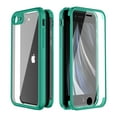 thumbnail image 1 of Dteck iPhone SE 2020 Case, Dual Layer Full Body Shockproof Protection Case Double Sides Tempered Glass Cover Flexible TPU Bumper For iPhone SE 2020 / iPhone 7 / iPhone 8, Mint Green, 1 of 9