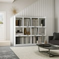 thumbnail image 1 of Dtwnek 10 Shelf Bookcase Bookshelf for Home Office, White, 1 of 9