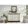 thumbnail image 1 of Dtwnek 6 Drawer Dresser Wooden Chest of Drawers Cabinet for Bedroom, Living Room, Office, 1 of 7