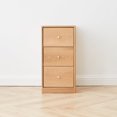 thumbnail image 1 of Dtwnek Bedside Table Freestanding Cabinet with 3 Drawers, 1 of 9
