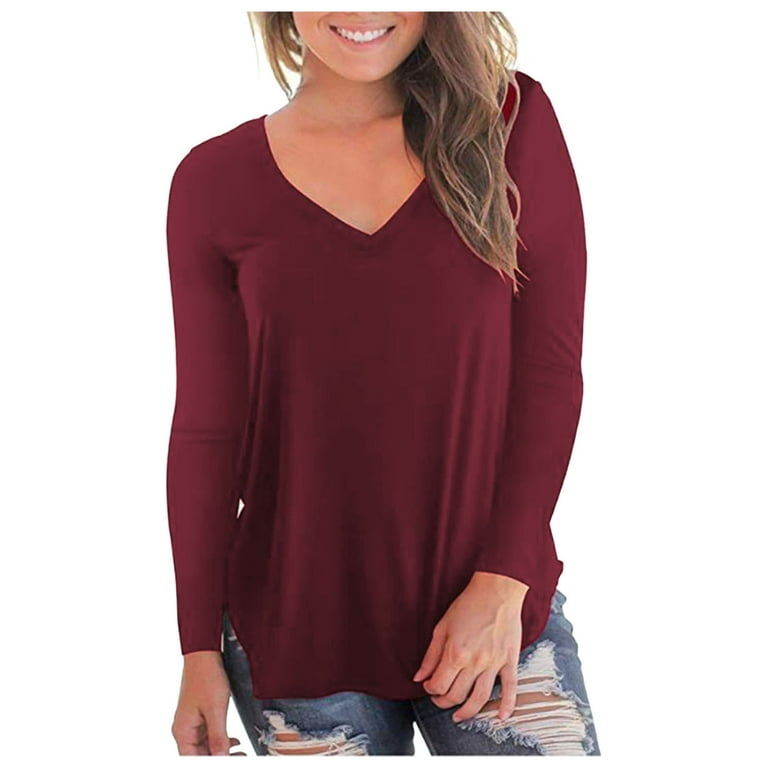 Maroon long sleeve shirt outfit hotsell