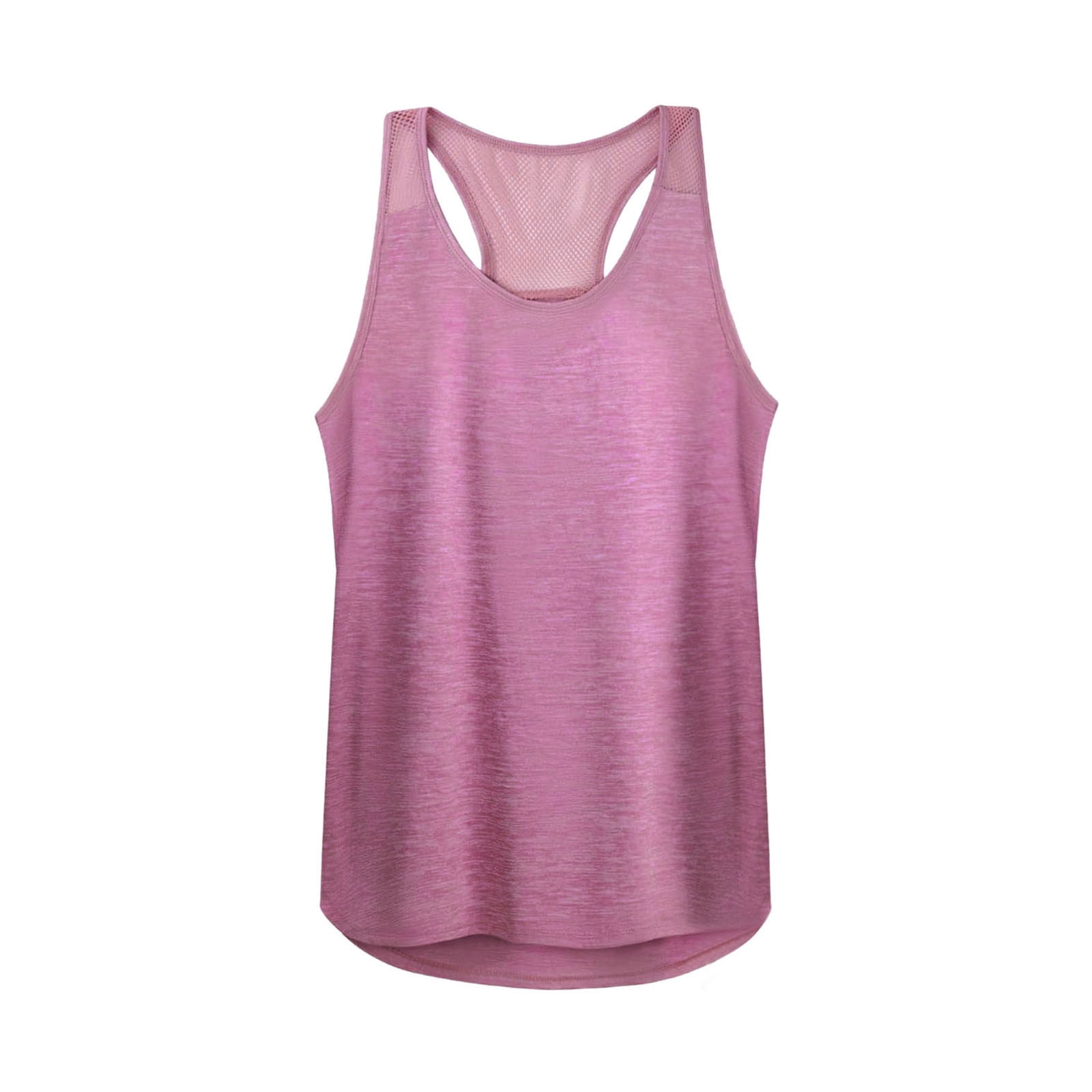 Southern Marsh FieldTec Racerback Yoga Tank - Moisture Wicking, UPF 40, Neon Coral (Medium) - View #10