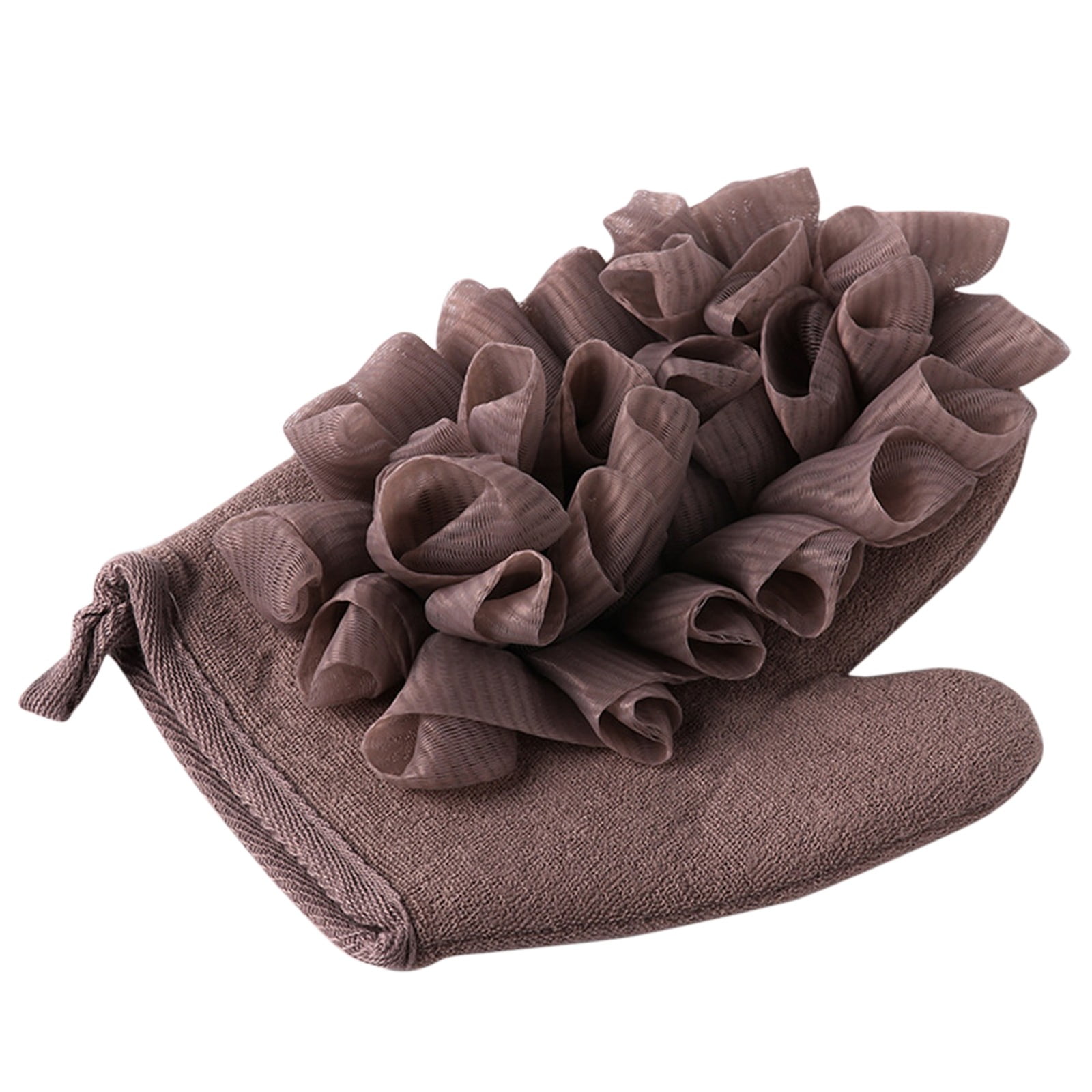 Dtydtpe Bath Ball Bath Sponge Gloves with Shower Loofahs