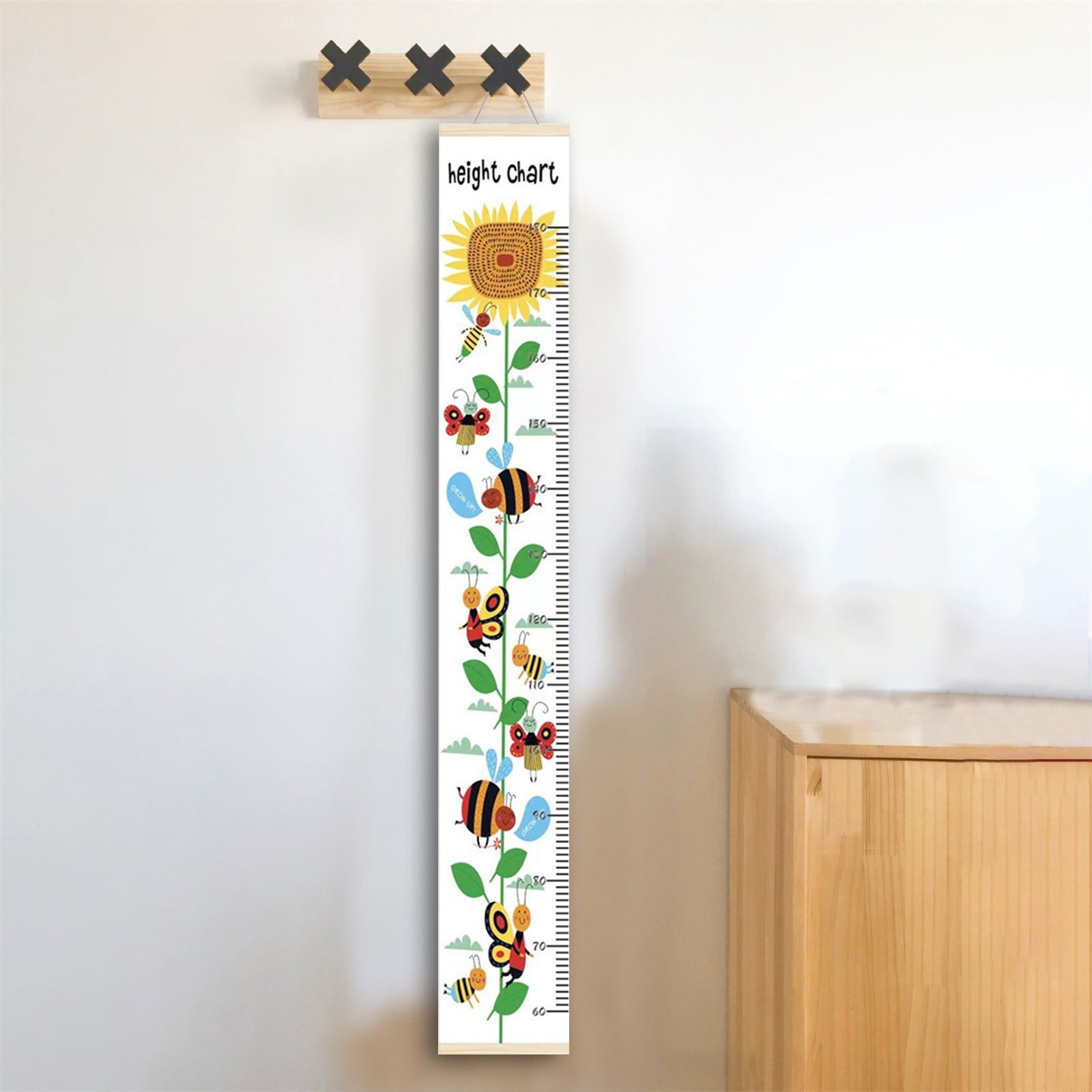 Dtydtpe Children's Room Oil Canvas Kindergarten Height Measurement ...