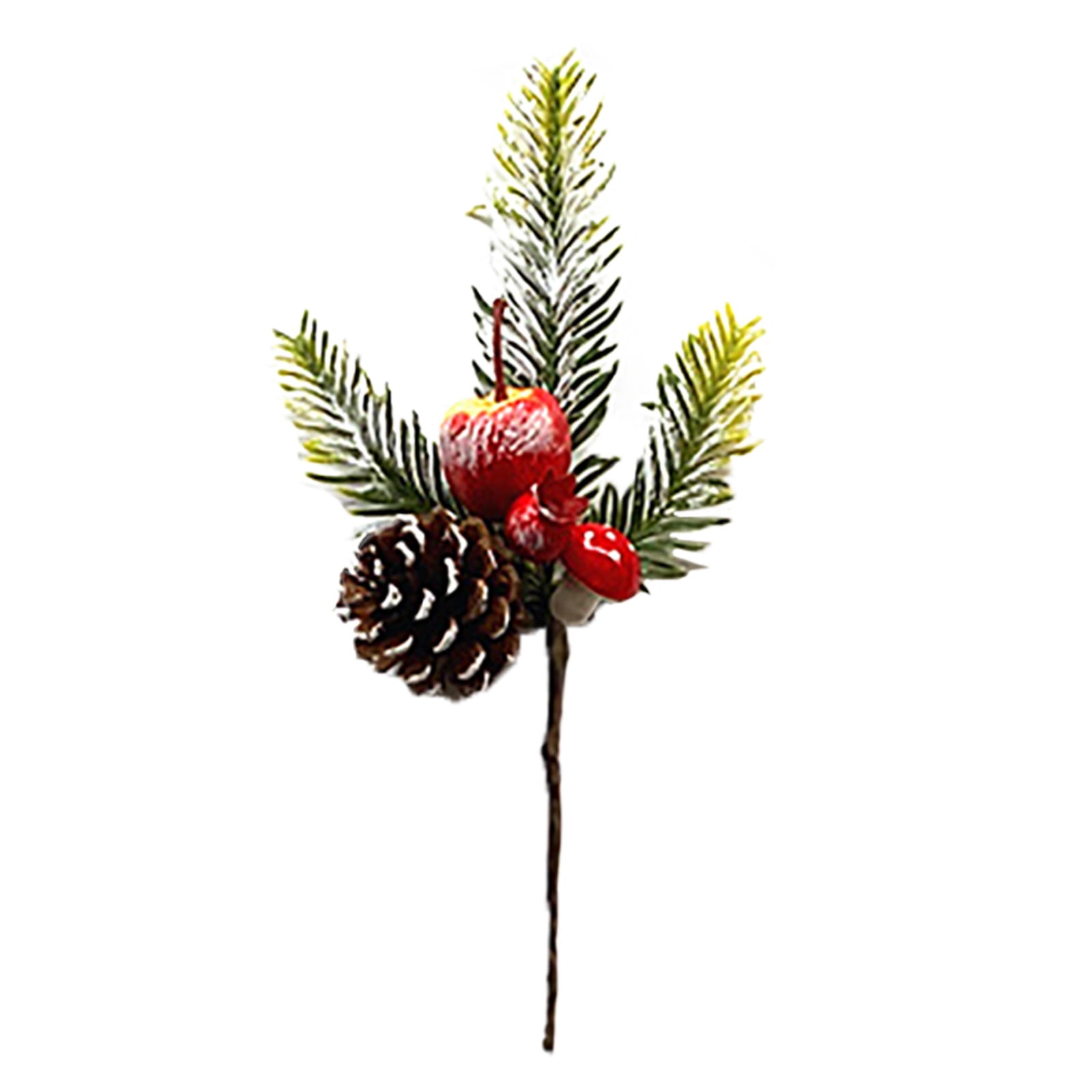 MFTJYO Swedish Dish Cloths Christmas Pine Branch Berry Plant