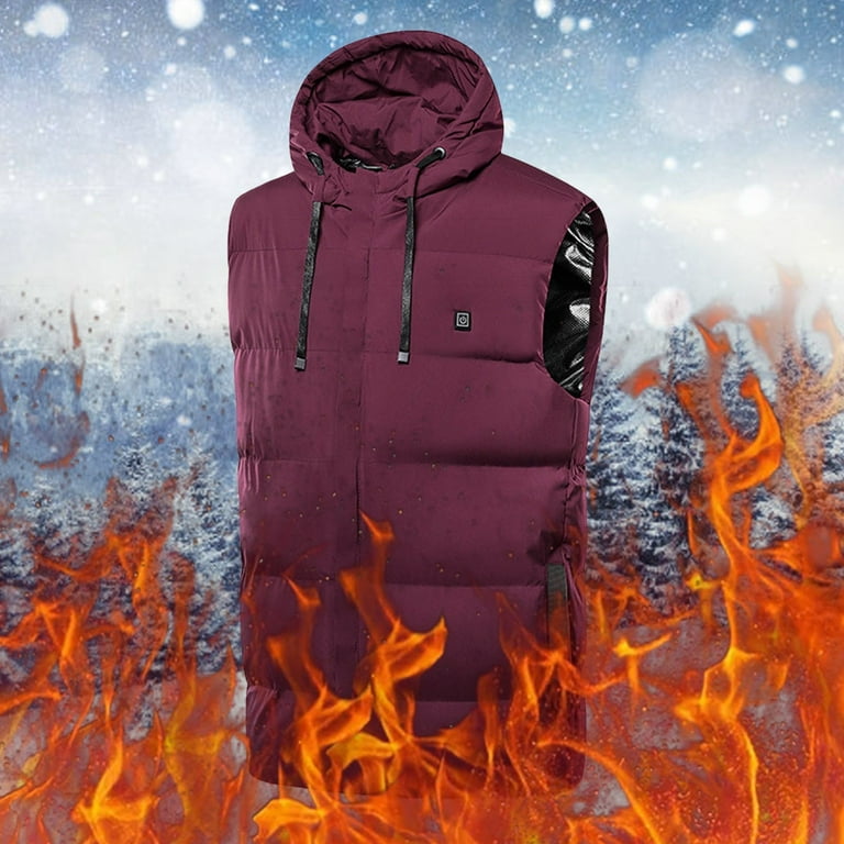 Dtydtpe Clearance Sales, Jackets for Women Puffer Vest Women Area 7 Heated  Outdoor Clothing for Riding Skiing Fishing Via Heated Coat Winter Coats for  Women 