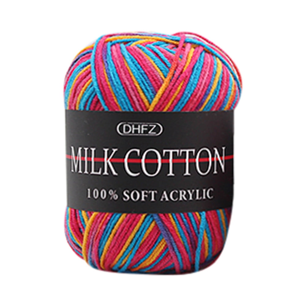 soft milk cotton knitting yarn and