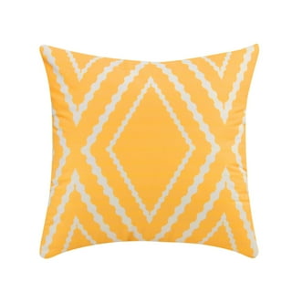 Mustard yellow outdoor best sale pillows