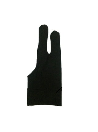 Artist Glove for Drawing Tablet, Smudge Guard, Two-Finger, Reduces  Friction, Elastic Good for Right and Left Hand 