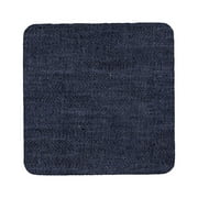 Dtydtpe Jeans Patch Denim Iron on Jean Patches Inside & Outside Strongest Glue Assorted Shades of Blue Repair Decorating 2.75 Inch