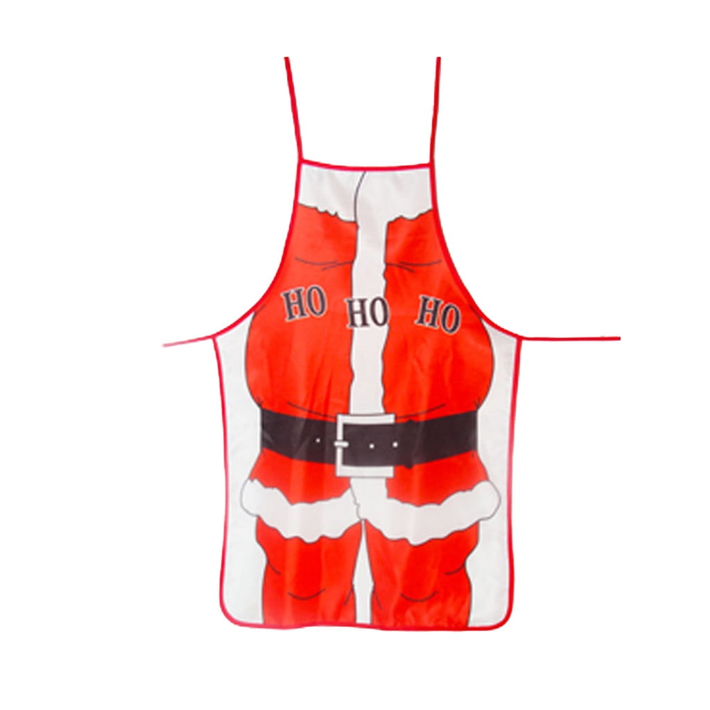 Dtydtpe Kitchen Towels Christmas Decoration Apron Fabric Color Printing