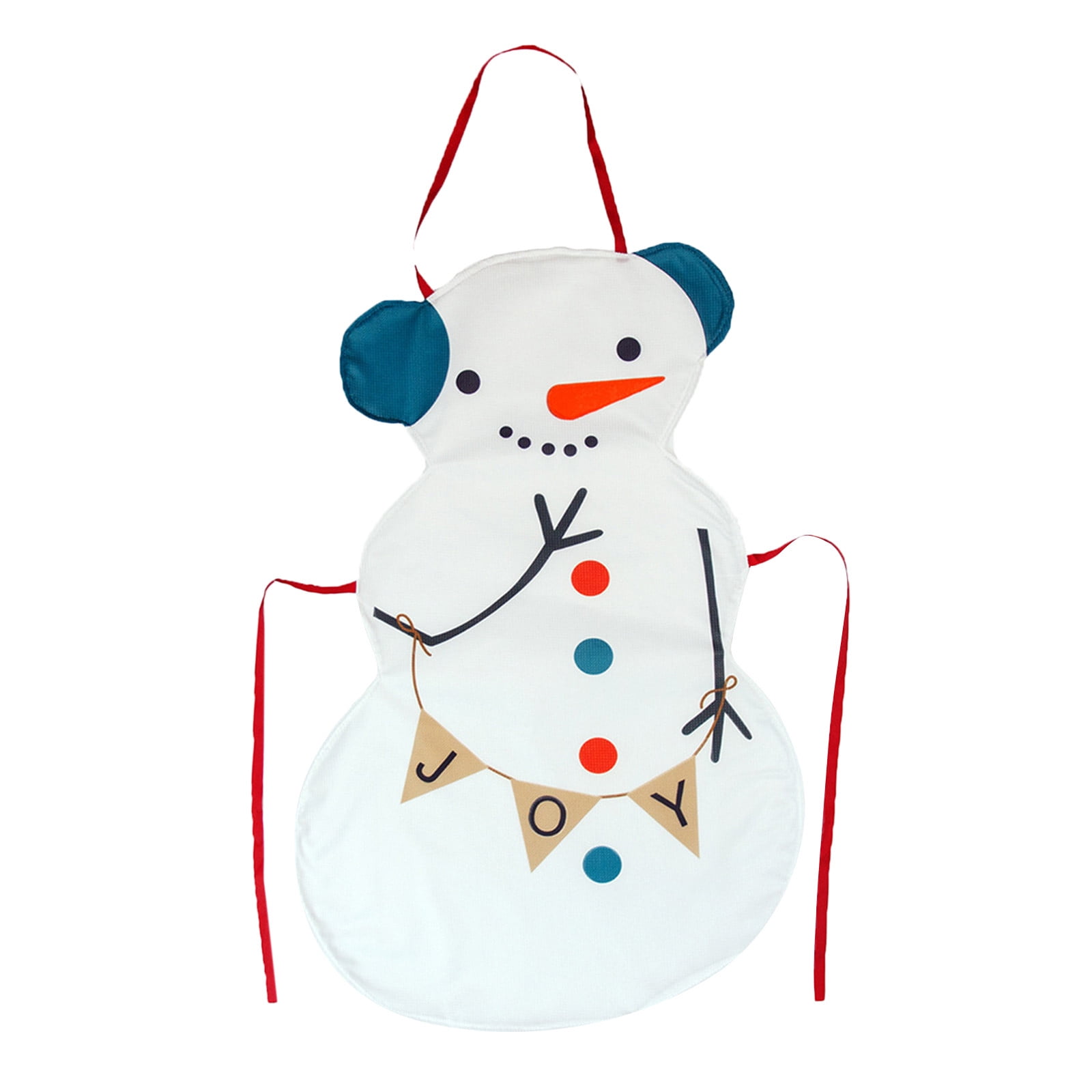 Dtydtpe Kitchen Towels Christmas Decorations, Santa Bib Smock Waiter