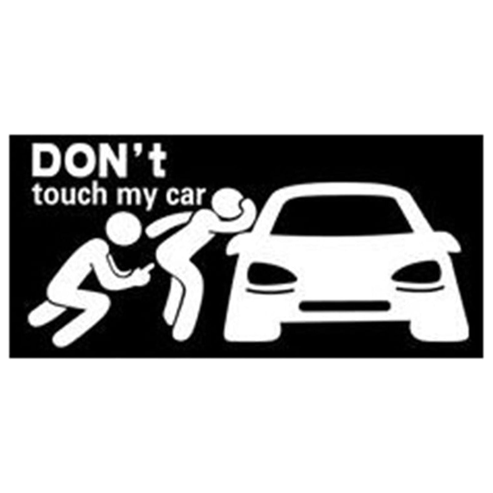 Dtydtpe Room Decor, Home Decor Stickers Don'T TouCh My Car Glass Stick