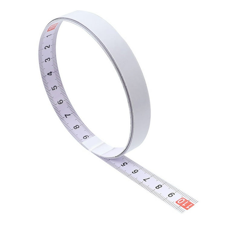 Dtydtpe Self-Adhesive Ruler 5 M Self-Adhesive Measuring Tape Tape Measure  Tape Measurements 