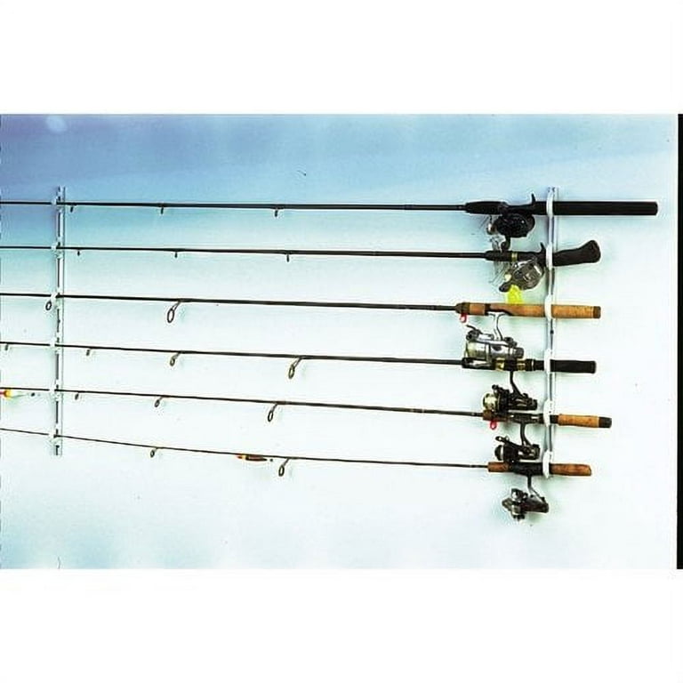 Du-Bro Fishing Trac-A-Rod Storage System, 2-Feet, Silver/White