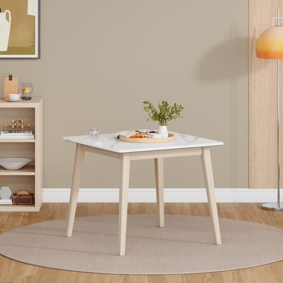 Du Cap Dining Table with Smart Top in Solid Wood Legs