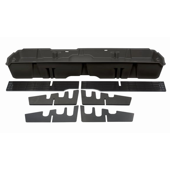 Du-ha Underseat Storage Gun Case '07-13 Chevrolet/gmc & 2014 Heavy Duty Crew Cab (dark Gray)