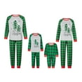 thumbnail image 1 of DuAnyozu Christmas Family Pajamas Holiday Christma Pajama Family Matching Pjs Set Sleepwear Elk Xmas Jammies, 1 of 9