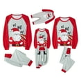 thumbnail image 1 of DuAnyozu Christmas Pajamas For Family 2023 Family Christmas Pjs Matching Sets Holiday Vacation Xmas Family Sleepwear Outfits, 1 of 10