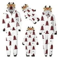 thumbnail image 1 of DuAnyozu Christmas Pajamas For Family 2023 Holiday Family Christmas Pjs Matching Sets Elk Plaid Xmas Family Sleepwear Outfits, 1 of 3