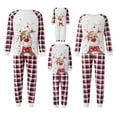 thumbnail image 1 of DuAnyozu Christmas Pajamas for Family, 2023 Xmas PJS Set Holiday Sleepwear Funny Santa printed Matching Family Jammies Pajamas, 1 of 10