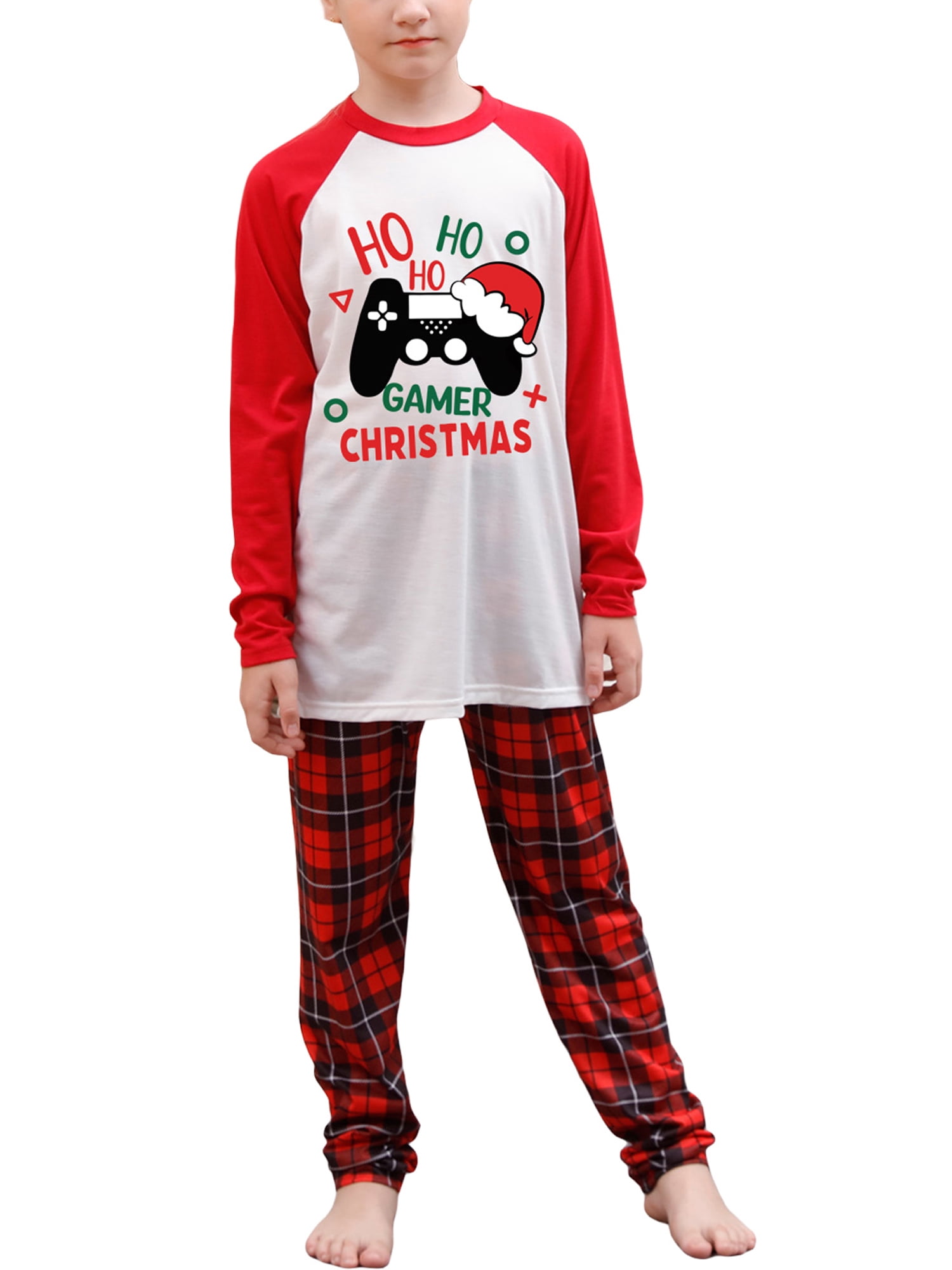 DuAnyozu Family Christmas Pajamas 2023 Xmas Pjs Matching Sets Holiday ...