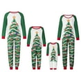 thumbnail image 1 of DuAnyozu Family Christmas Pajamas Matching Sets Xmas Matching Pjs for Adults Kids Holiday Home Xmas Family Sleepwear Set, 1 of 9