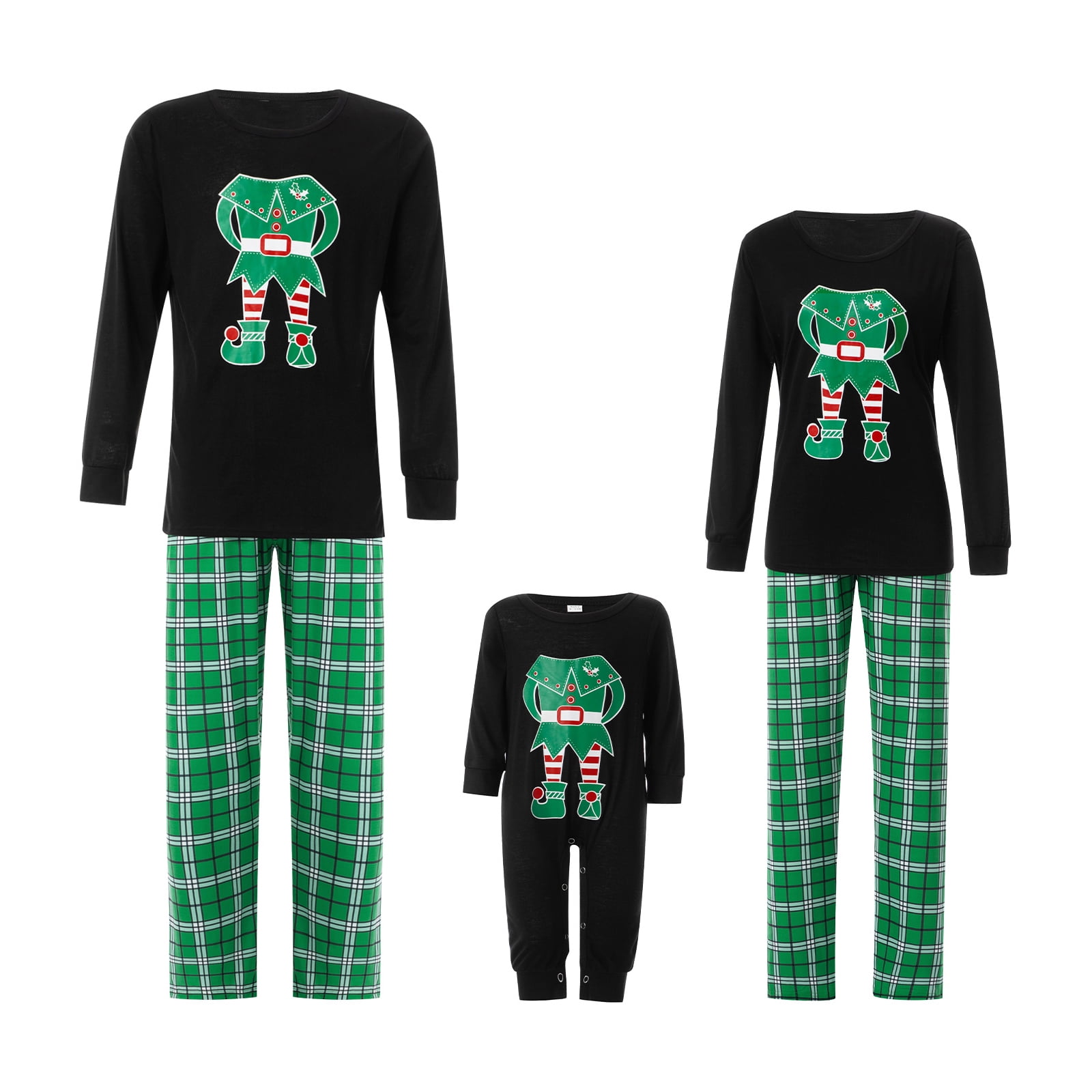 DuAnyozu Family Pajamas Set Matching Xmas Christmas Tree Pjs Nightwear ...
