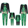 thumbnail image 1 of DuAnyozu Holiday Christmas Pajamas Family Matching Pjs Set Xmas Jammies for Couples, 1 of 9