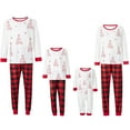 thumbnail image 1 of DuAnyozu Matching Family Christmas Pajamas Set Women Men Holiday Sleepwear Soft Nightwear Xmas Pjs Clothes Kid, 1 of 10