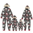thumbnail image 1 of DuAnyozu Matching Family Pajamas Sets Christmas Matching Holiday Pjs Letter Print Top and Plaid Pants Sleepwear, 1 of 10