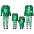 thumbnail image 1 of DuAnyozu Plus Size Christmas Pajamas for Family 2023,Funny Plaid Family Christmas Pjs Matching Sets Xmas Shirts and Pants Sets, 1 of 10