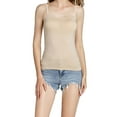thumbnail image 1 of DuAnyozu Women Basic Padded Camisole Cami Top Spaghetti Vest, 1 of 4