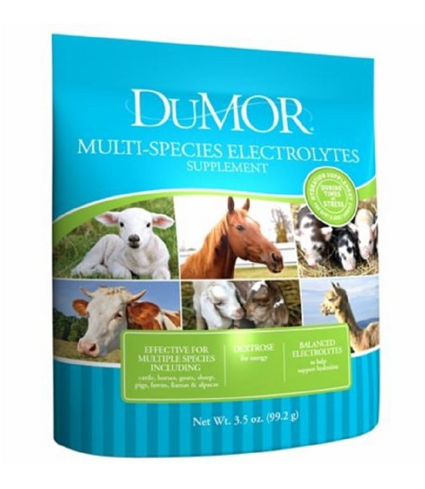 DuMOR 0695470367 MultiSpecies Electrolytes Animal Supplement in 3.5